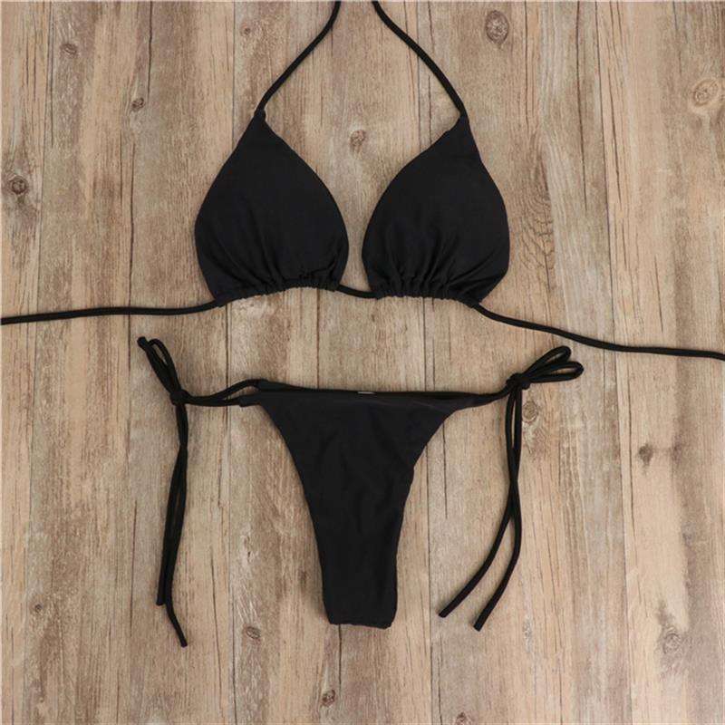 Ensemble Bikini Femme Simple Élégant Ajustable
