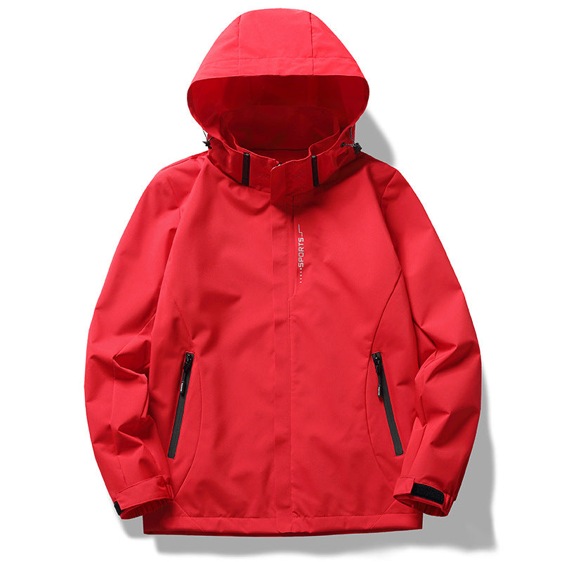 Veste imperméable pour femme avec capuche et matière respirante