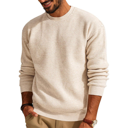 Sweat-shirt homme col rond moderne sportif