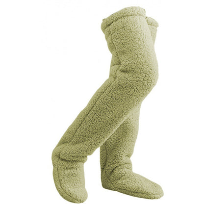 Chauffe-pieds doux en peluche pour femmes