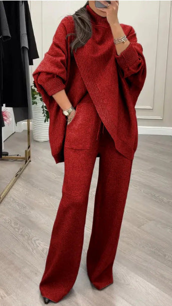 Ensemble tricoté pour femme Coupe ample confortable
