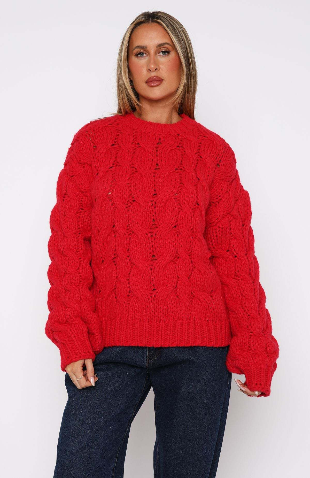 Pull Femme Maille Épaisse Torsadée Moderne