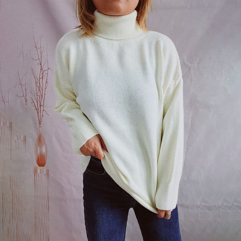 Pull en tricot simple Doux Confortable Vêtement de tous les jours