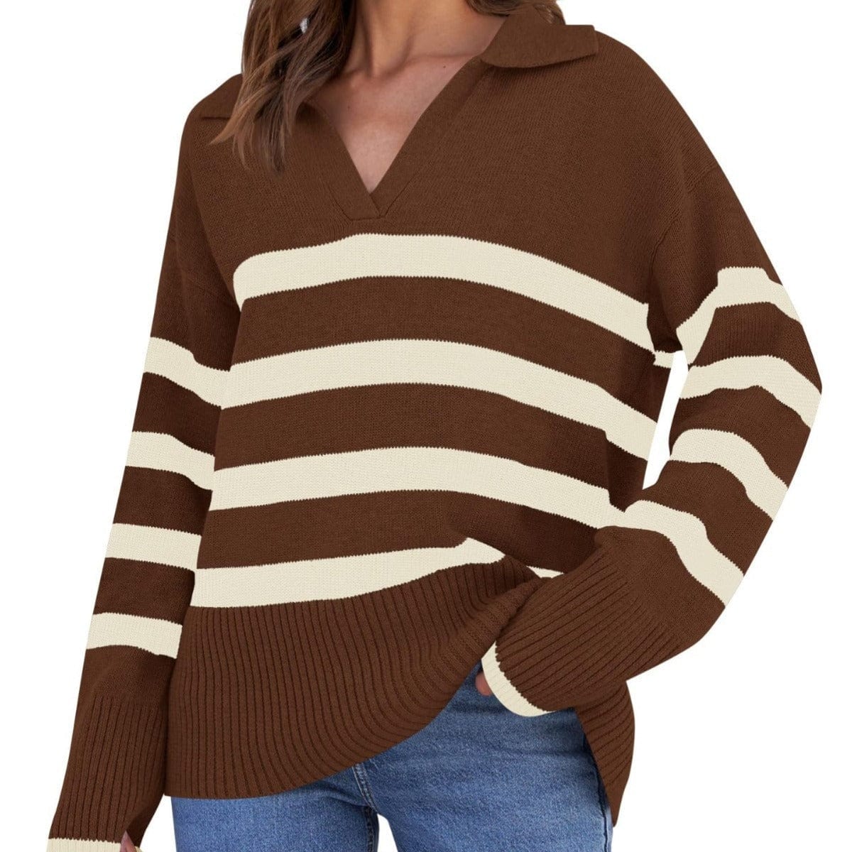 Grands pulls amples chauds et confortables modèle hiver