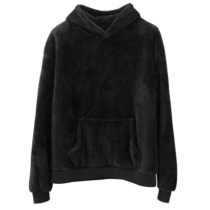 Sweat à capuche polaire doux et confortable pour hommes