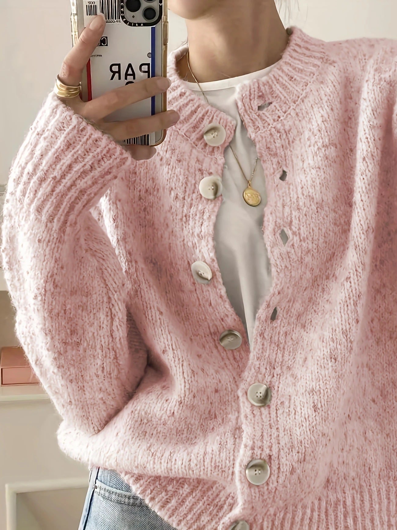 Cardigan Femme Doux Confortable