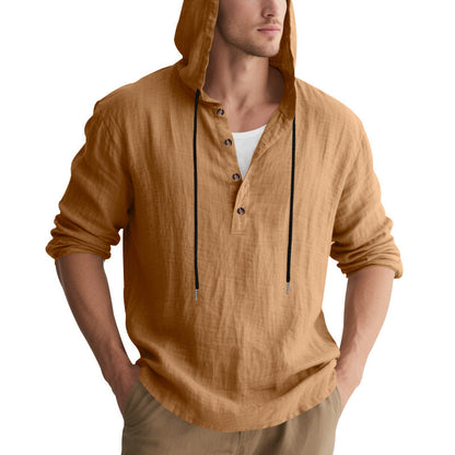 Sweat à capuche pour hommes Coton décontracté de haute qualité
