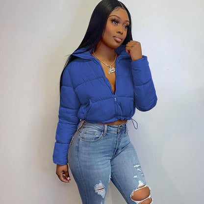 Bomber courte matelassée Femme Tendance