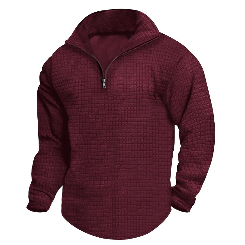 Pull à Col Structuré Thermique pour Homme