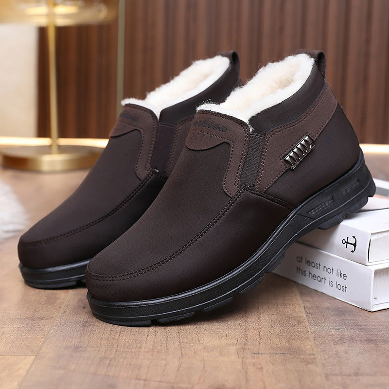 Bottes d'hiver pour femmes Doublure douce Antidérapantes