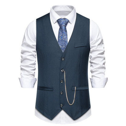 Gilet de costume pour homme Élégant Classique Moderne