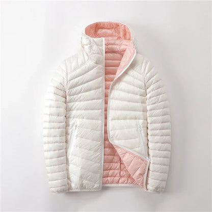 Damen Winterjacke Langarm Reißverschluss - IdealeKleiden