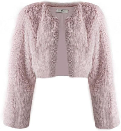 Veste courte femme Douce Coupe ouverte Chic
