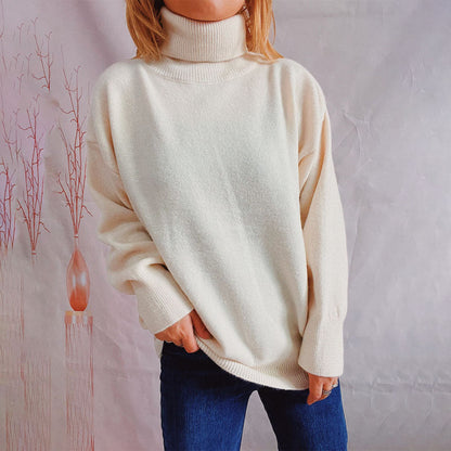 Pull en tricot simple Doux Confortable Vêtement de tous les jours
