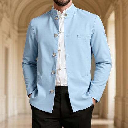 Blazer Homme Coupe Slim Moderne Élégant