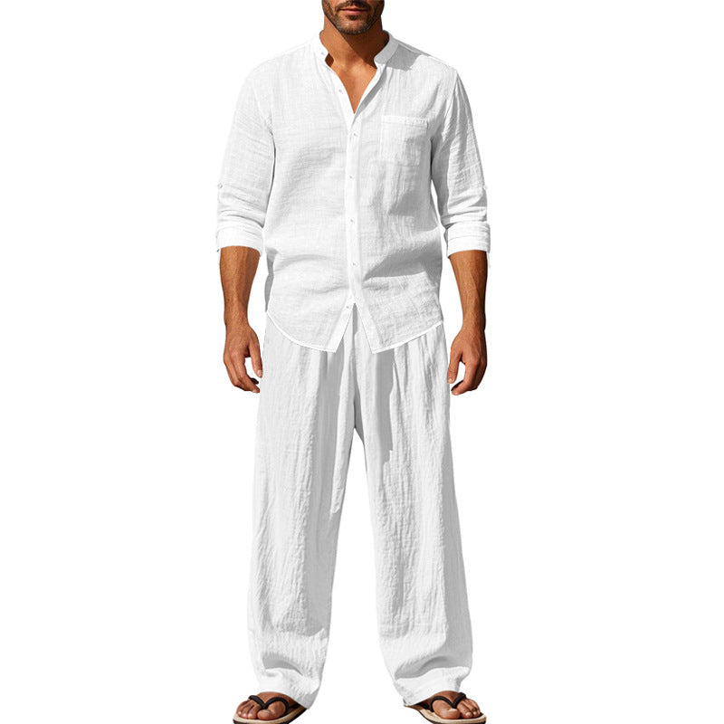 Ensemble de costume d'été léger et confortable pour hommes