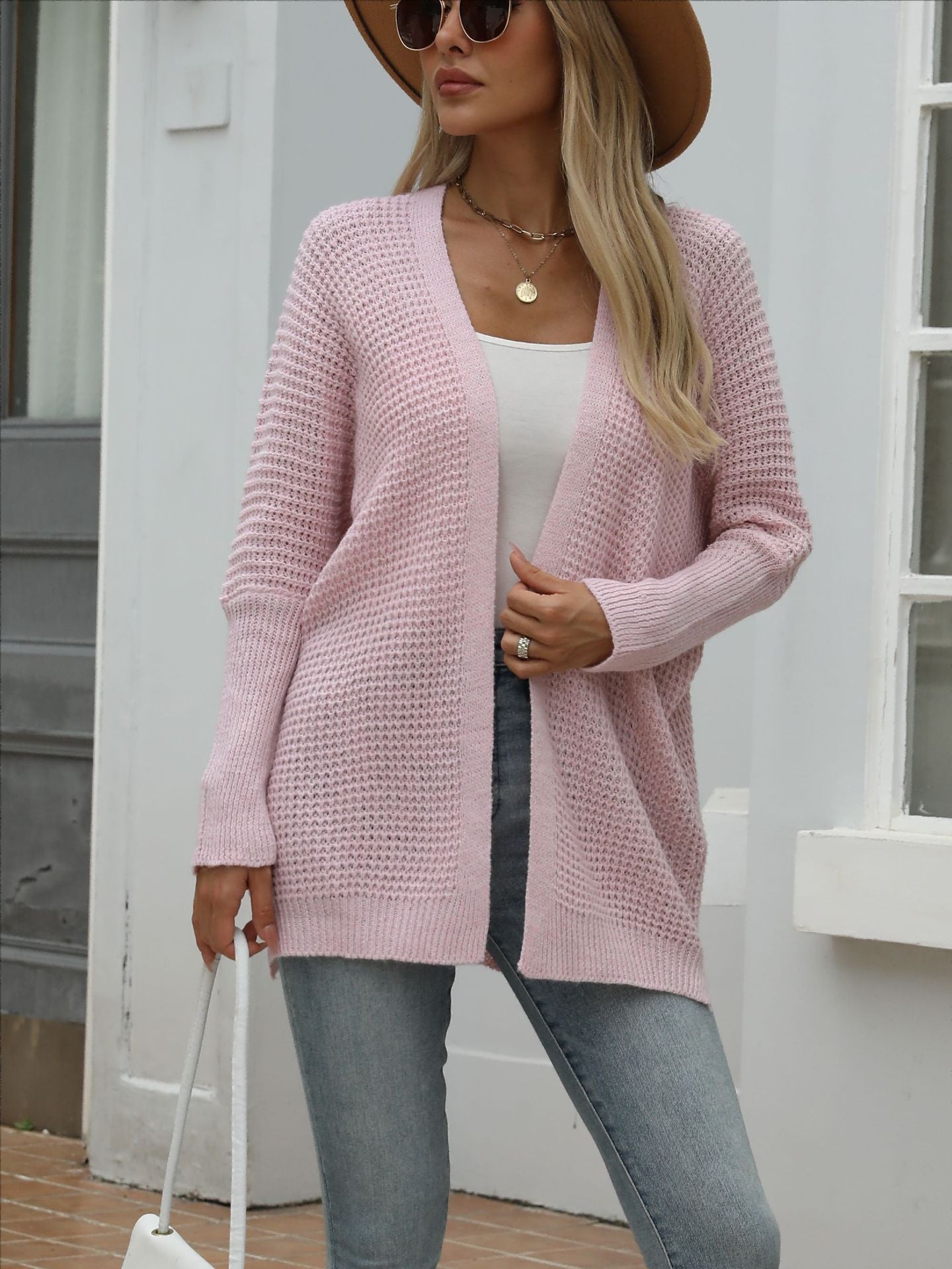 Cardigan Femme Style Décontracté Oversize