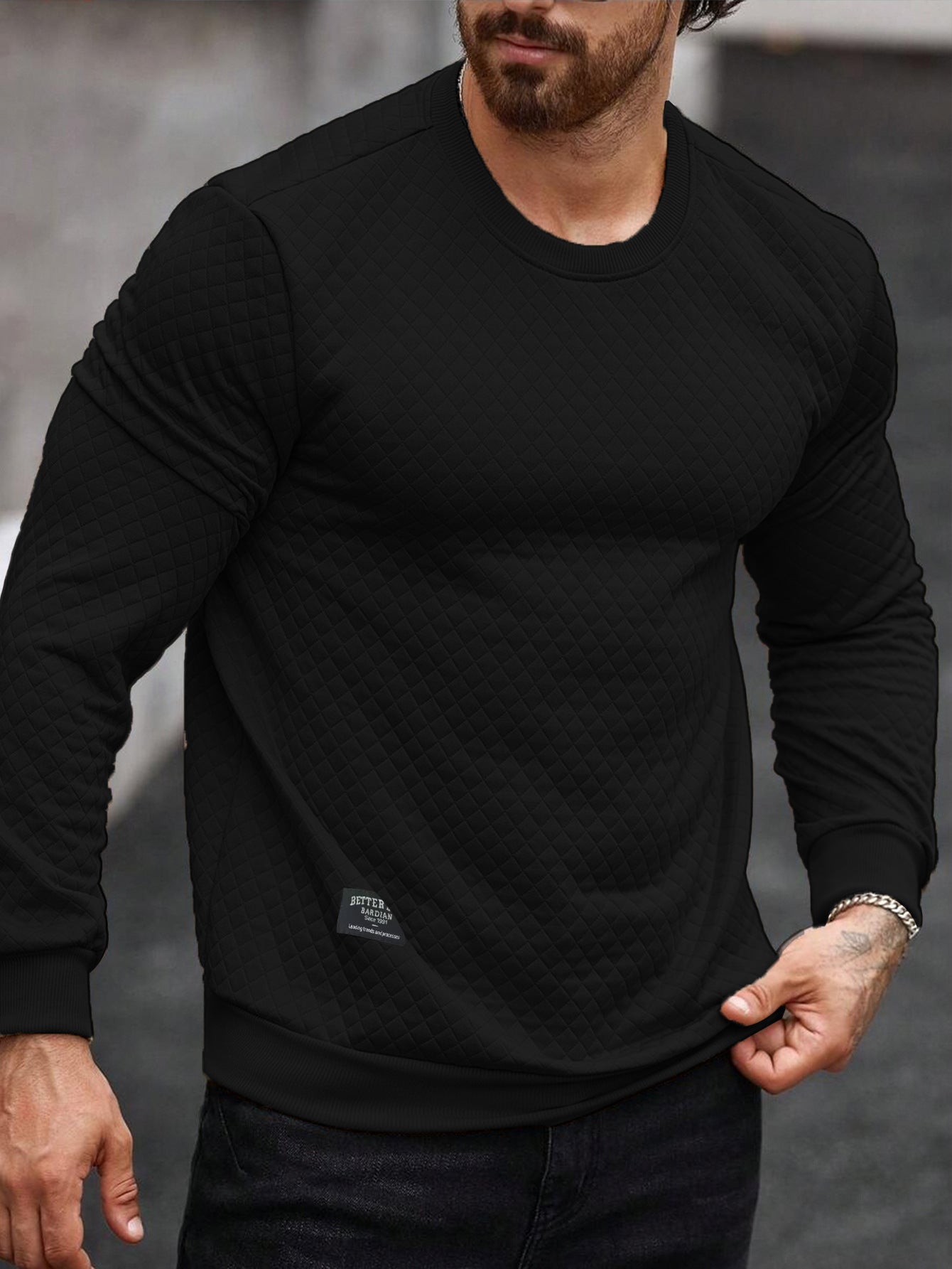 Sweat-shirt homme confortable et sportif