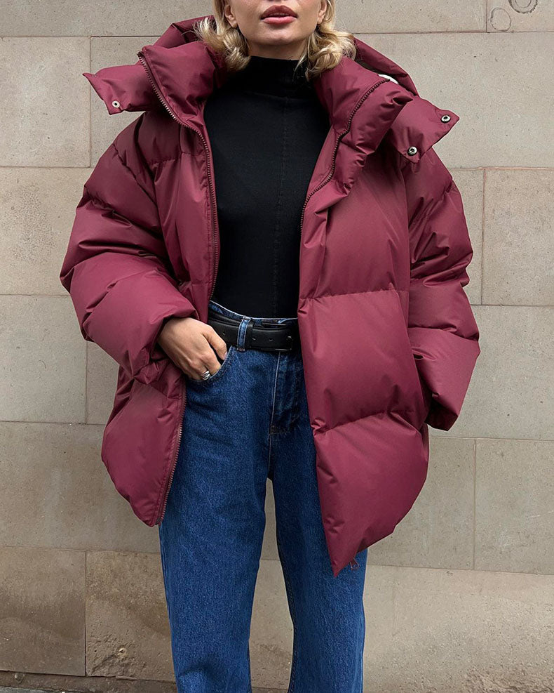 Sweat à capuche élégant pour femme Coupe ample