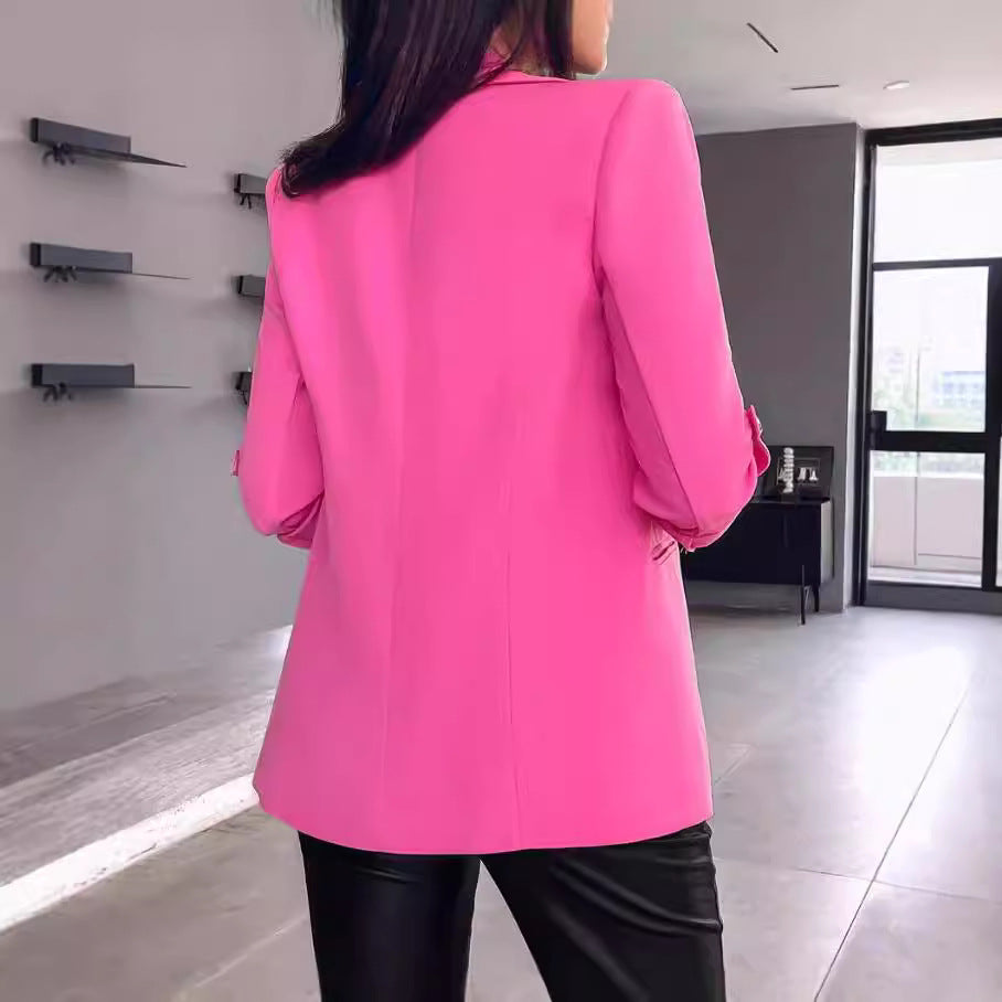 Moderne Blazer Slim Fit Schnitt - IdealeKleiden