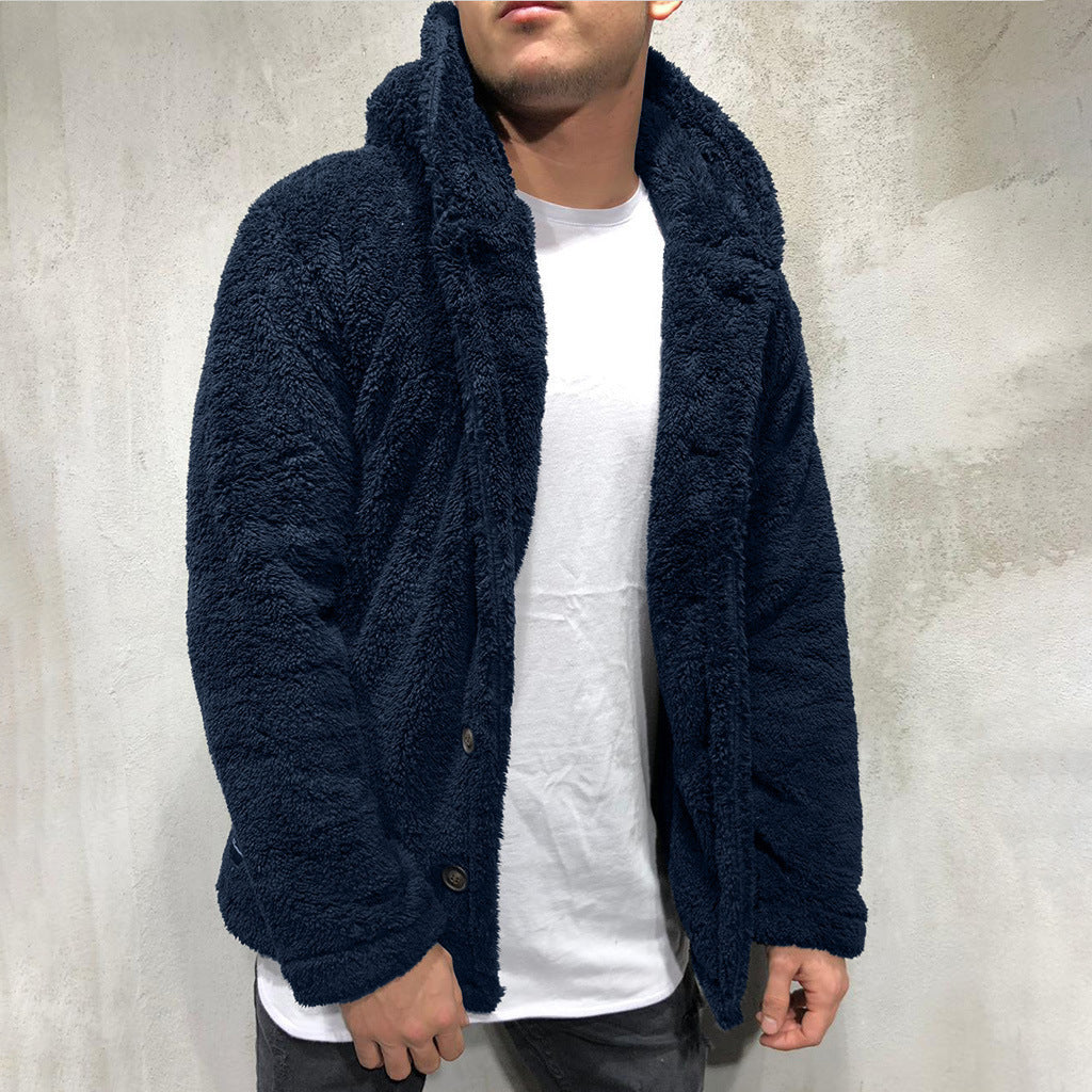 Veste polaire peluche Capuche Doux