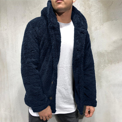 Veste polaire peluche Capuche Doux