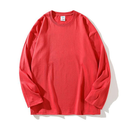 Haut à manches longues pour femme en 100 % coton Design élégant