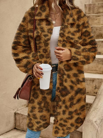 Manteau doux en sherpa grande taille