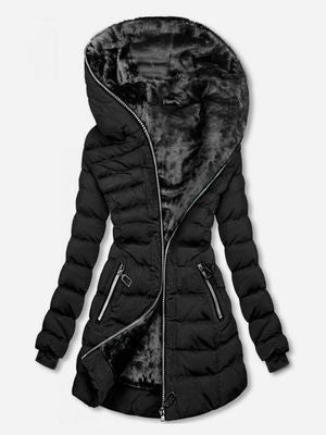 Veste d'hiver femme chaude isolée élégante