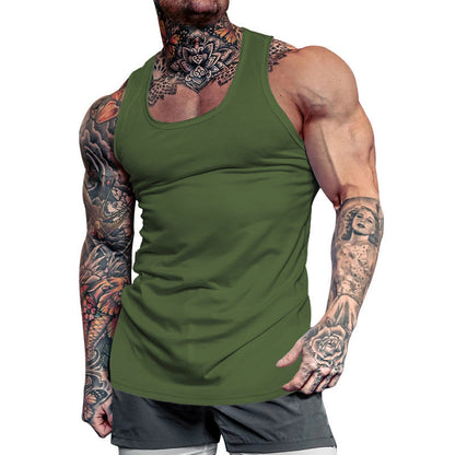 Débardeur de sport homme respirant léger coton