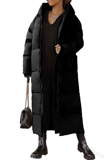Élégant Manteau long d'hiver pour femme