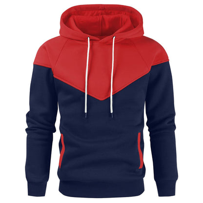 Pull homme tendance à motif géométrique