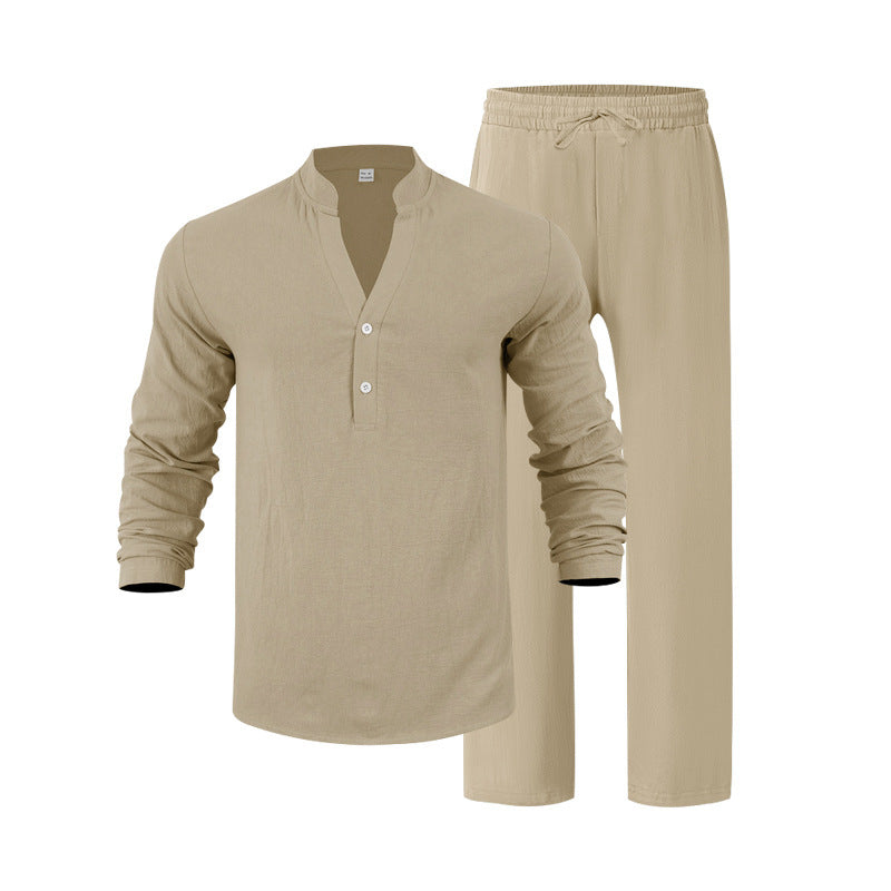 Ensemble Homewear pour Homme Confortable Élégant Long