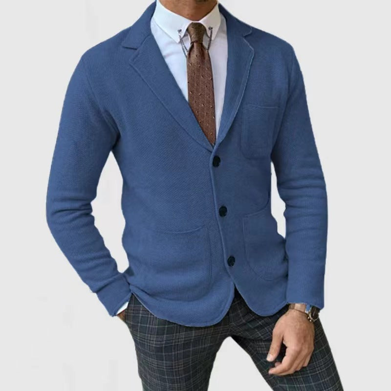 Herren Strickjacke Elegant Hochwertig - IdealeKleiden