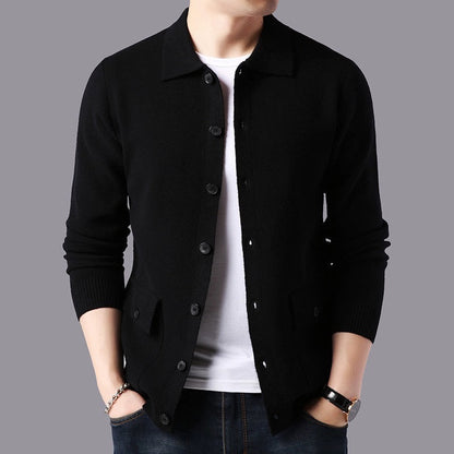 Cardigan Homme Avec Boutons Et Poches Pratique