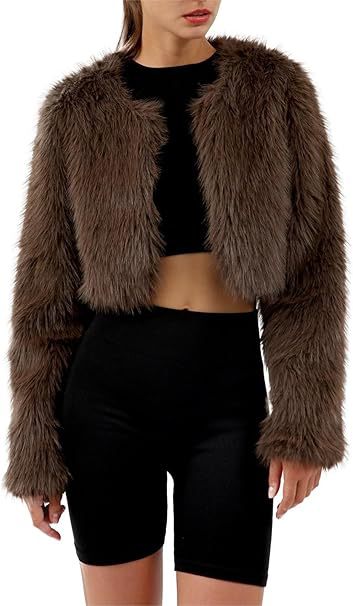 Veste courte femme Douce Coupe ouverte Chic