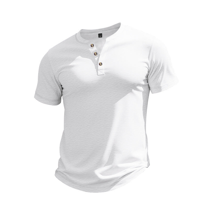 T-shirt homme manches courtes coton doux élégant