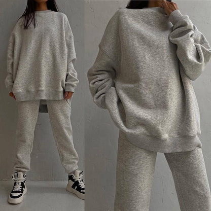 Ensemble de survêtement doux et ample pour femme