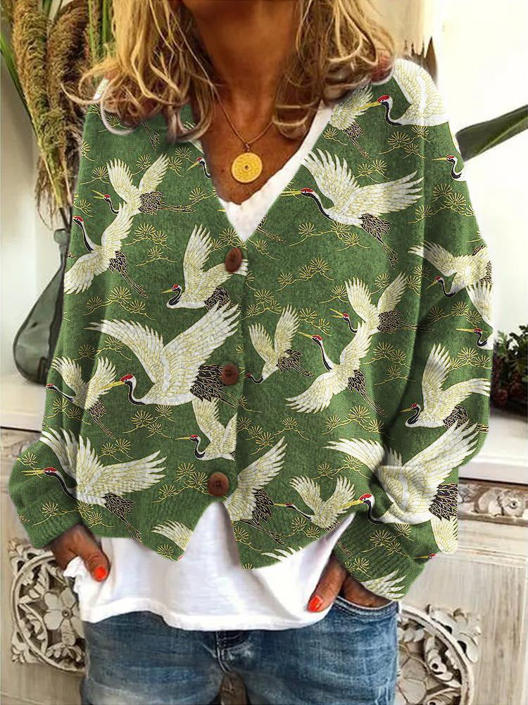 Cardigan élégant boutonné pour femme