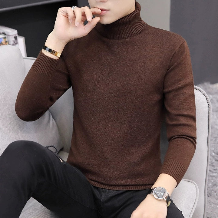 Pull col roulé homme Confortable Moderne
