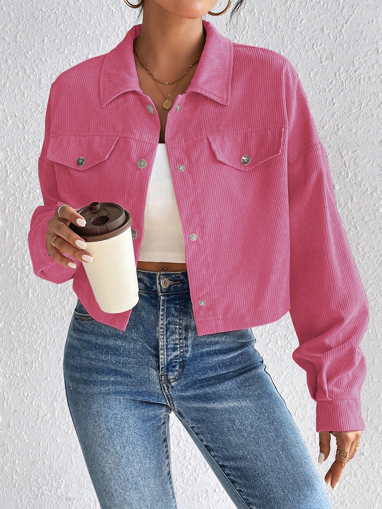 Veste vintage femme Élégant look rétro