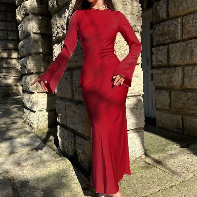 Robe longue élégante pour femme Coupe longue