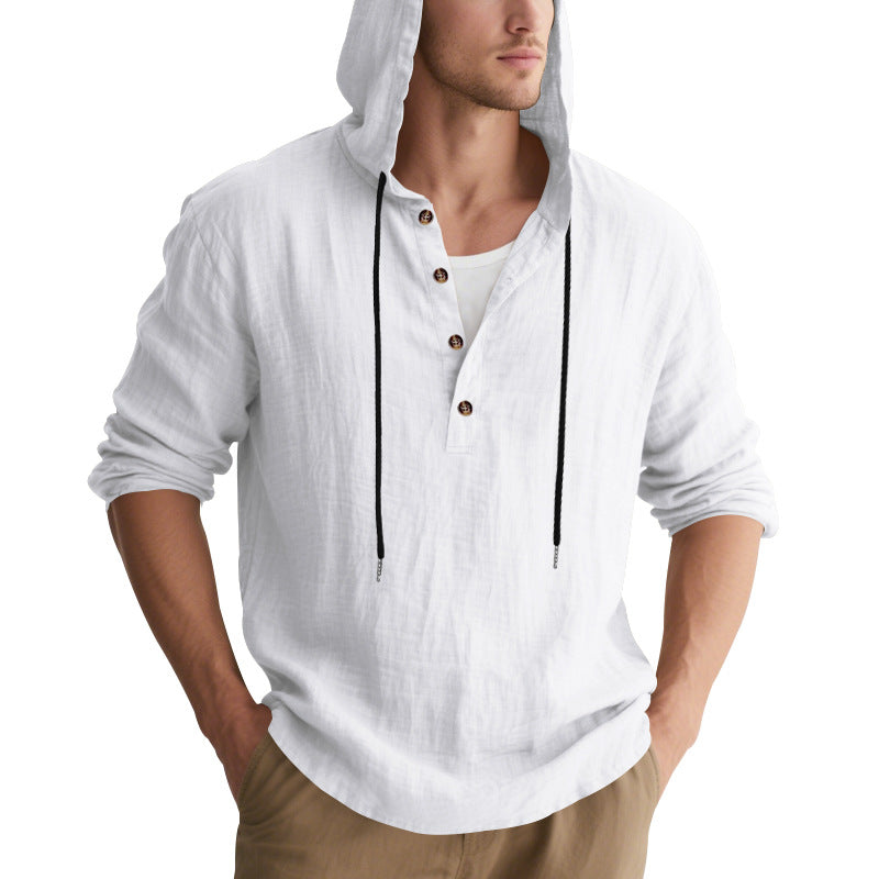 Sweat à capuche pour hommes Coton décontracté de haute qualité