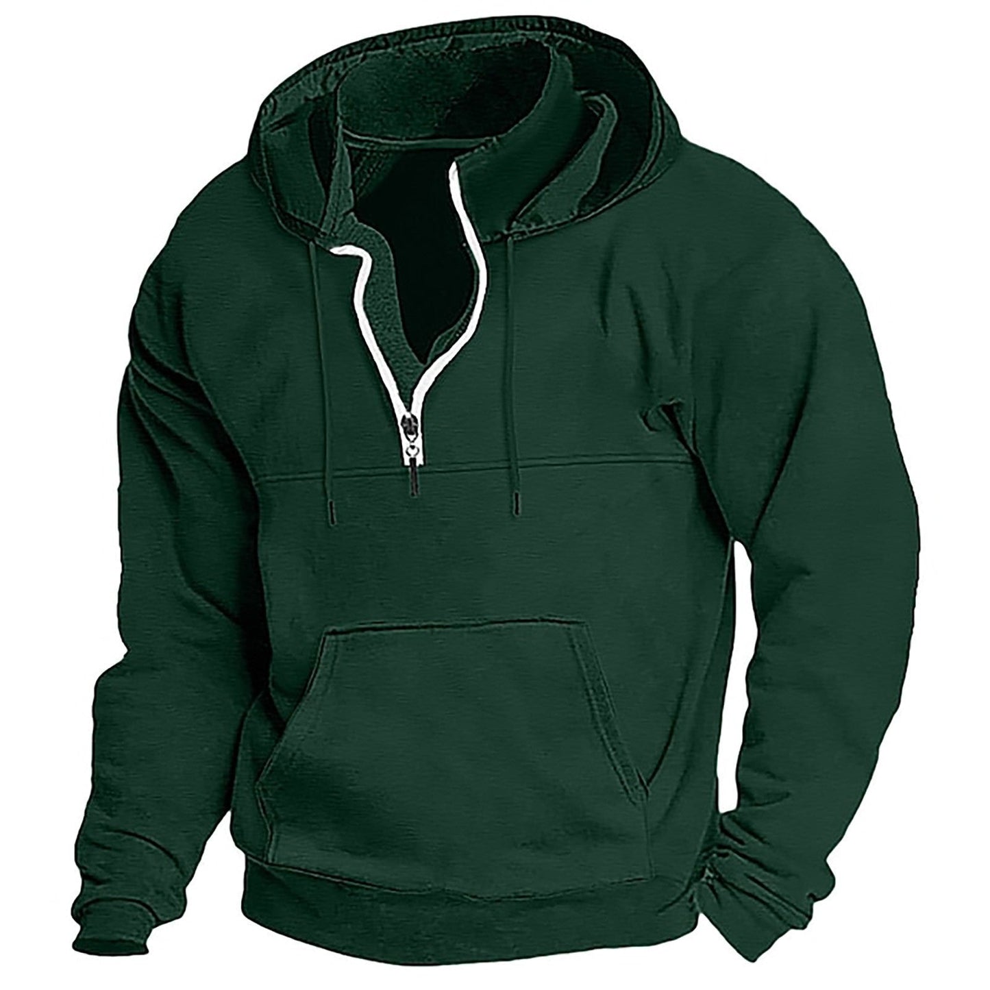 Sweat-shirt à capuche homme Confortable Fermeture éclair