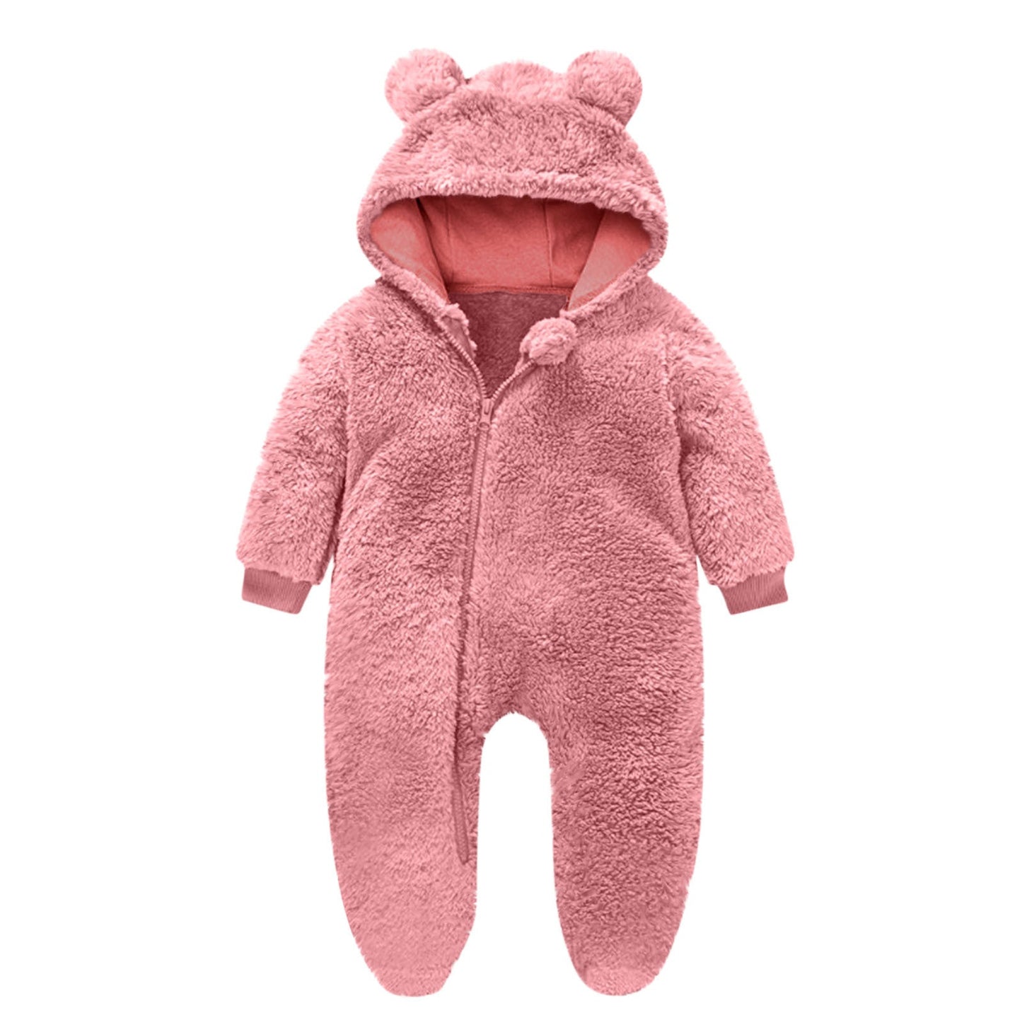 Grenouillère polaire enfant Oreilles d'ours Ultra-douce