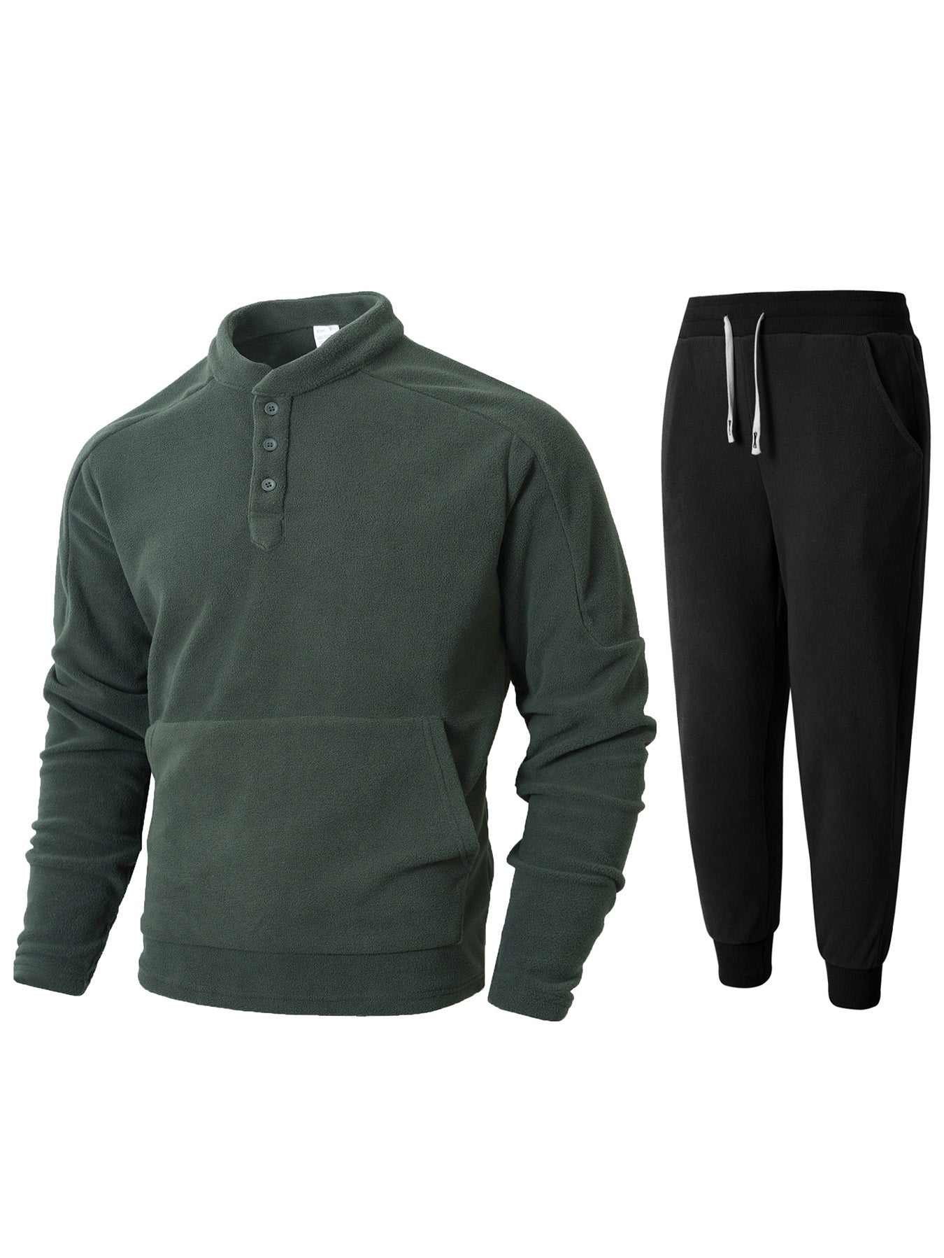 Ensemble polaire pour homme, confortable et sportif