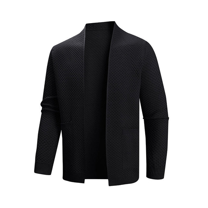 Cardigan homme moderne motif texturé pratique