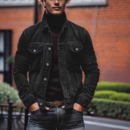 Veste en velours côtelé pour homme Robuste et élégante
