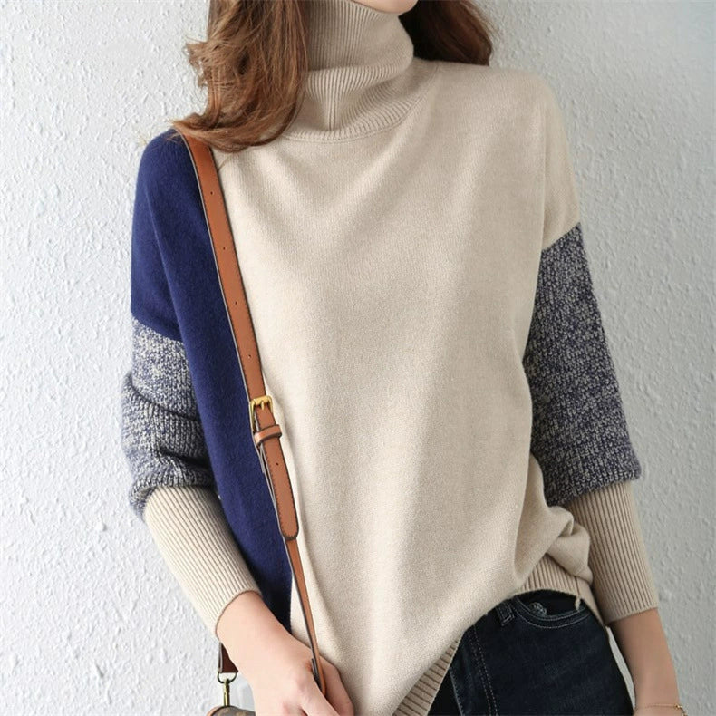 Écharpe femme Pull tricoté coupe ample