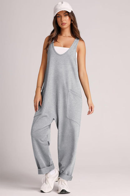 Combinaison femme confort avec grandes poches et tissu stretch